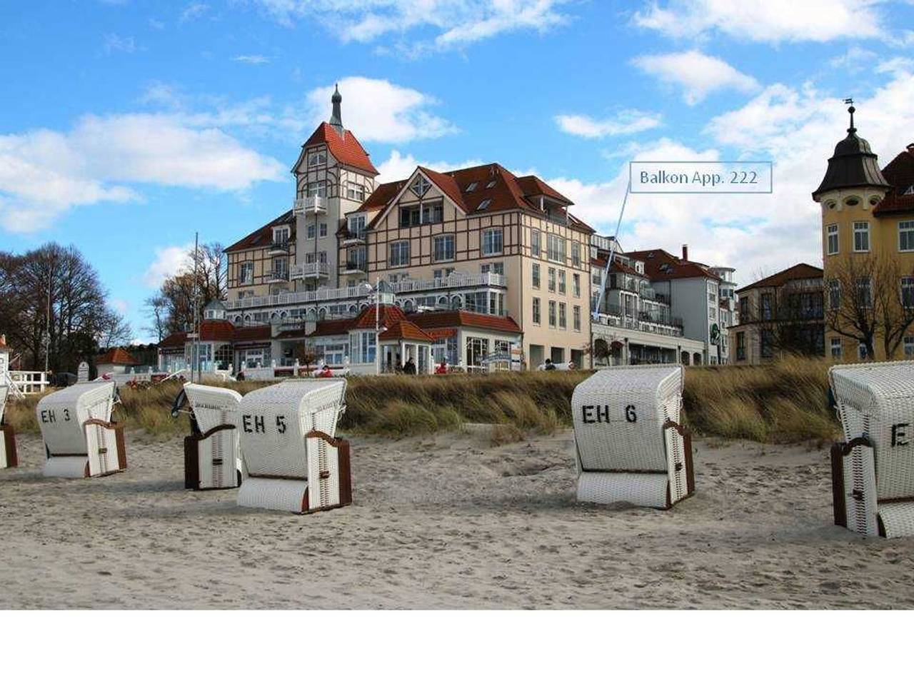 Ganze Ferienwohnung, Appartementhaus Meeresblick - (118) 2- Raum- Appartement - Seeblick in Ostseebad Kühlungsborn, Kühlungsborn