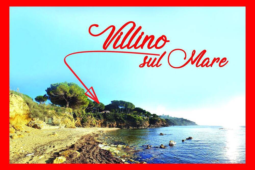 Meraviglioso Villino Direttamente Sul Mare con posto auto e aria condizionata! in Morcone, Isola d'Elba