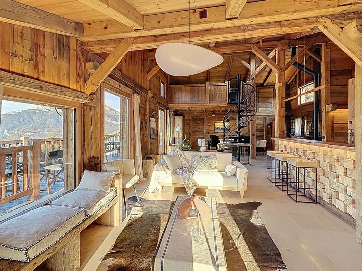 Chalet pour 12 personnes, avec terrasse