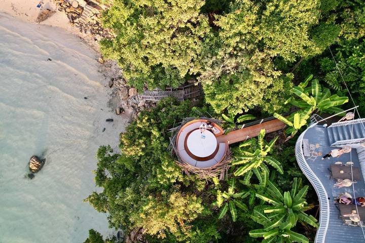 Station pour 2 personnes, avec piscine ainsi que jardin et balcon dans Koh Phangan - 2
