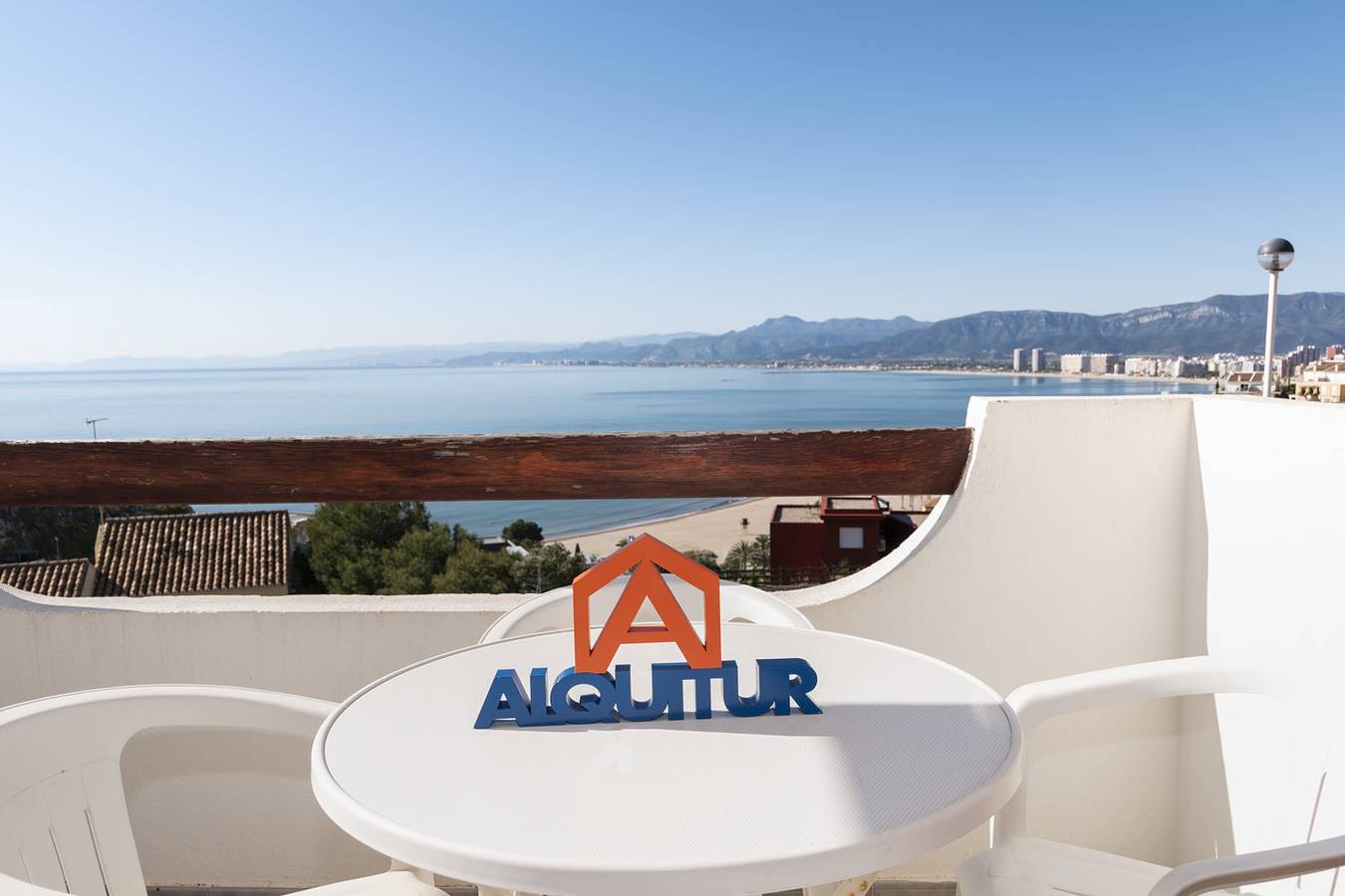 Geheel appartement, Vakantieappartement voor 6 personen met zwembad in Cullera, Costa de Valencia