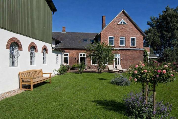 Ferienwohnung für 3 Personen, mit Ausblick und Garten, mit Haustier