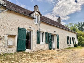 Chambre d’hôte pour 4 personnes, avec jardin ainsi que vue et piscine dans Sainte-Gemme (Indre)