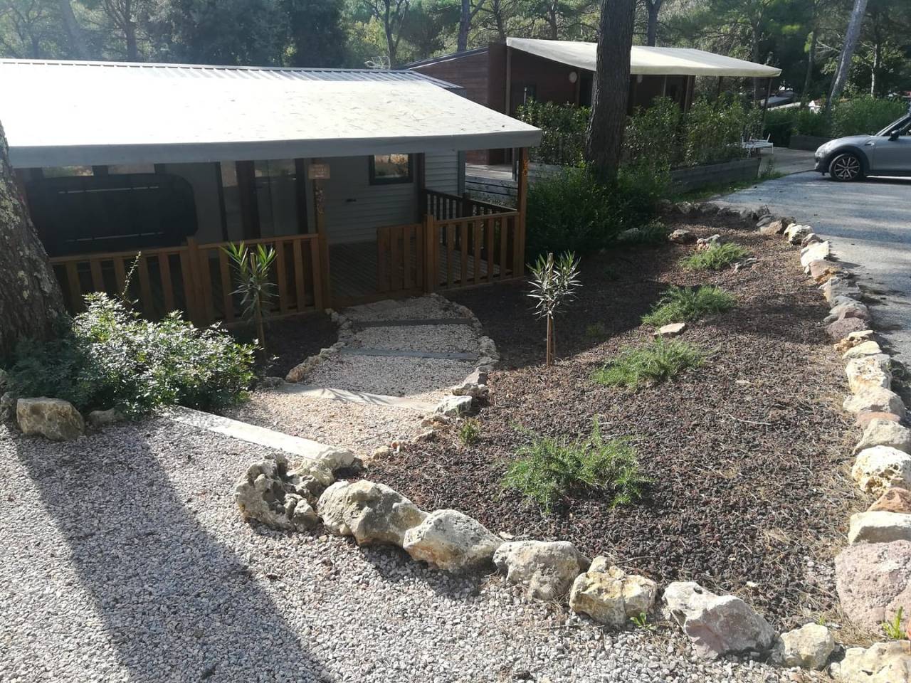 Mobil-home le sourire in Puget-sur-Argens, Côte méditerranéenne (France)