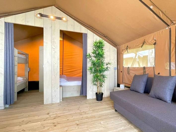 Camping La Sirena - Tente 4 personnes - Glamping Safari Basic in L'Estartit, Costa Brava