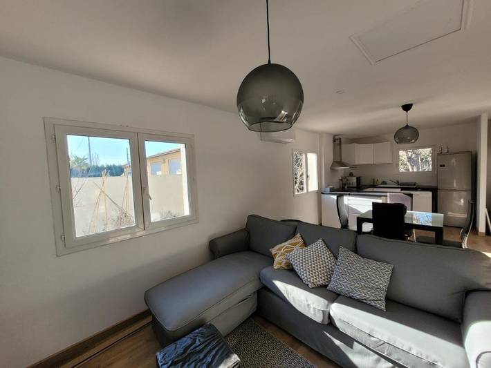 Gîte pour 4 personnes, avec terrasse ainsi que jardin et piscine à Saint-Féliu-d'Avall - 2