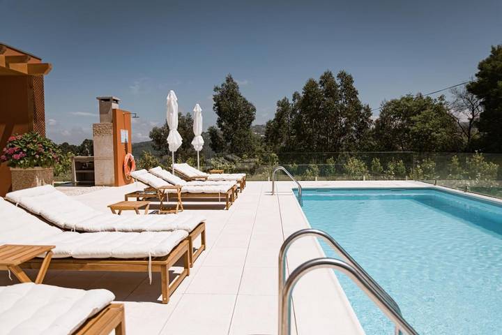 Casa de férias para 4 pessoas, com vista e jardim e ainda piscina em Marco de Canaveses