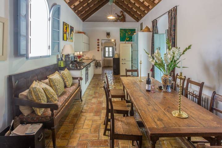 Chalet para 12 personas, con jardín y terraza en Parque natural de Los Alcornocales - 4