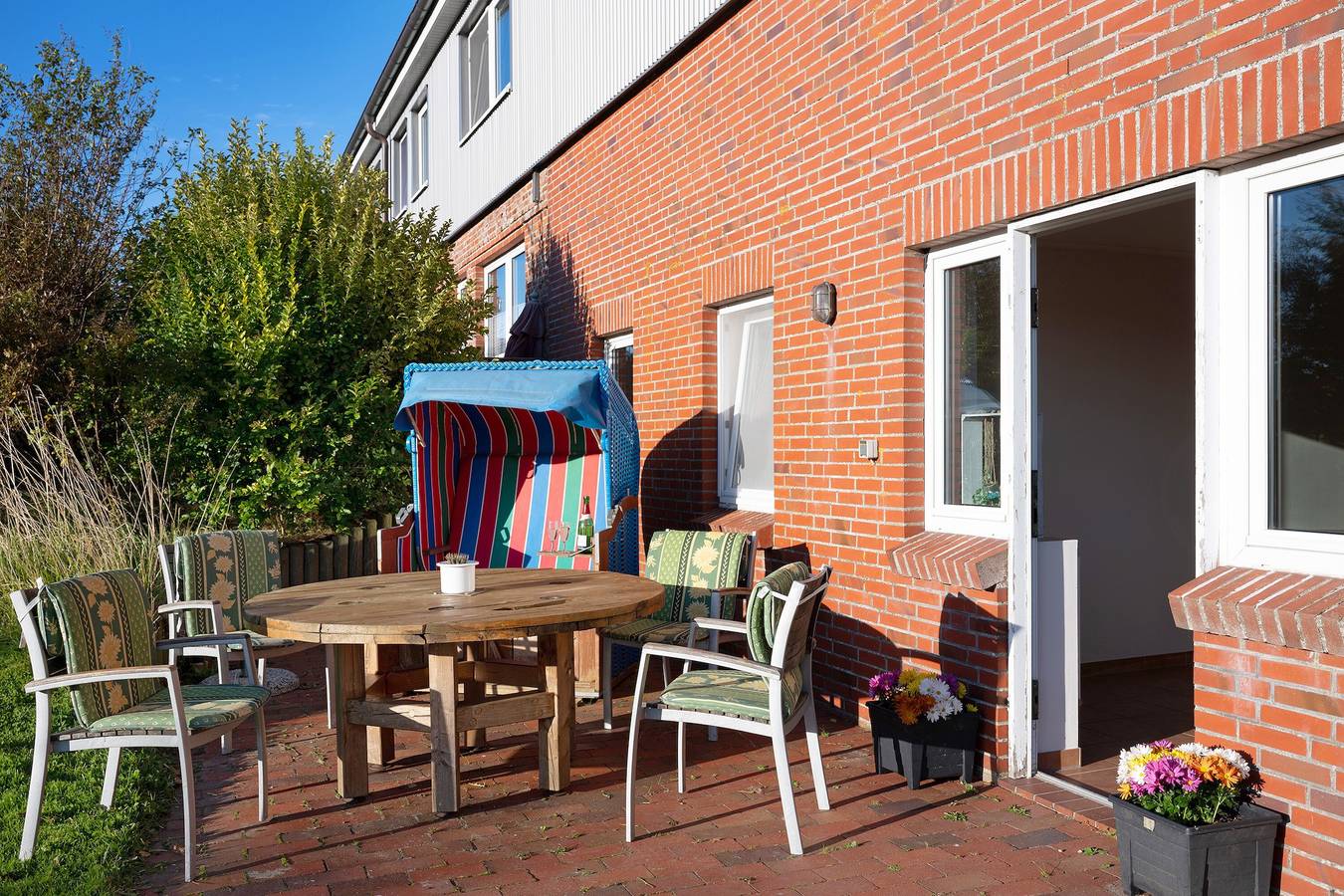 Ganze Wohnung, Ferienwohnung Nordseedeich" mit Gemeinschaftsgarten, Terasse und Wlan in Pellworm, Nordfriesland