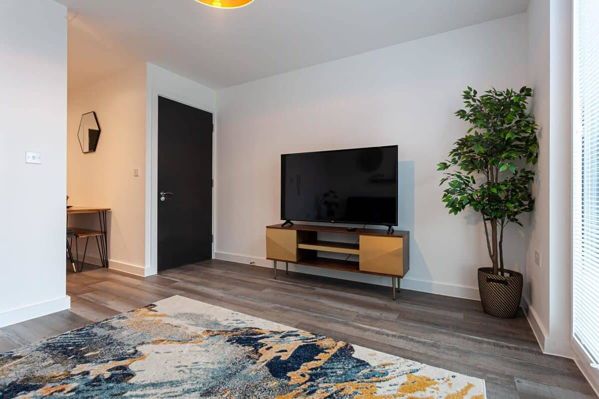 Appartement entier, Modern 2 Bed Flat 5min to Old Trafford Stadium in Grand Manchester