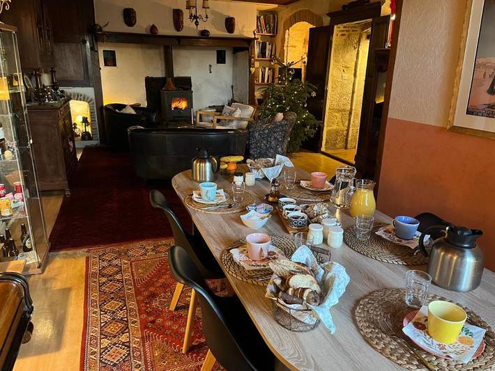 Location de vacances pour 4 personnes, avec jardin et vue à Arcambal