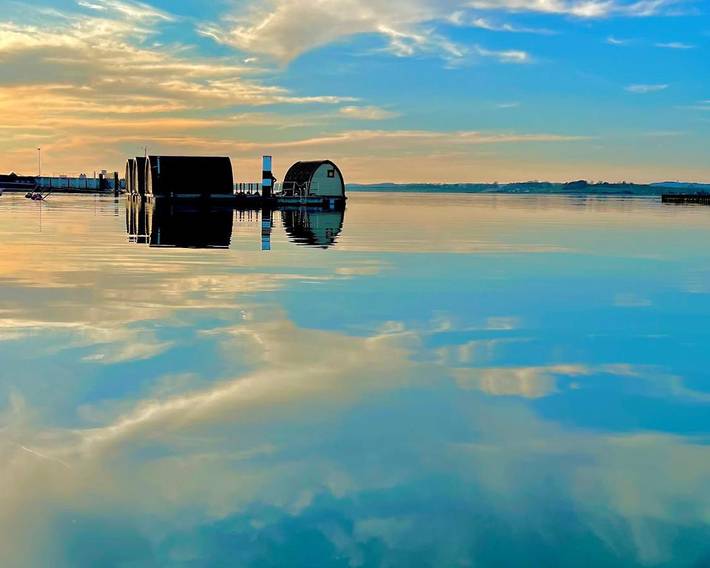 Boot für 2 Personen, mit Terrasse auf Rügen