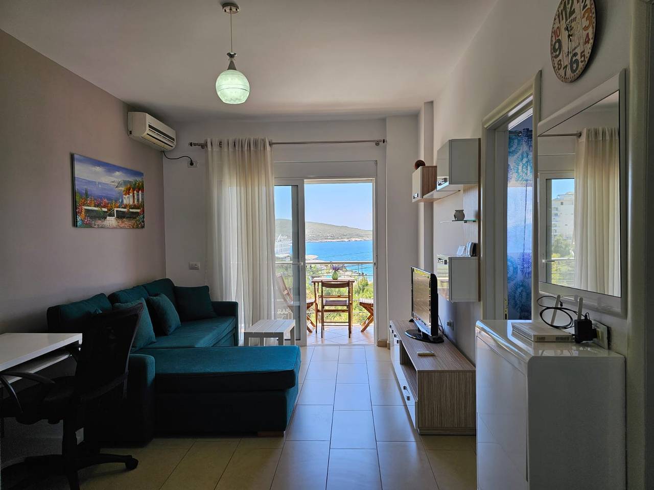 Appartamento intero, Appartamento vacanze per 3 persone con balcone in Saranda, Albania