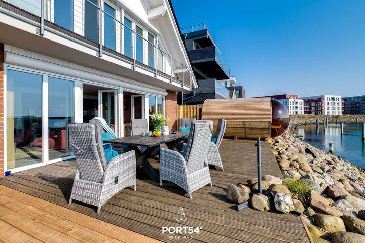 Ferienhaus für 8 Personen, mit Balkon und Terrasse sowie Sauna in Kappeln