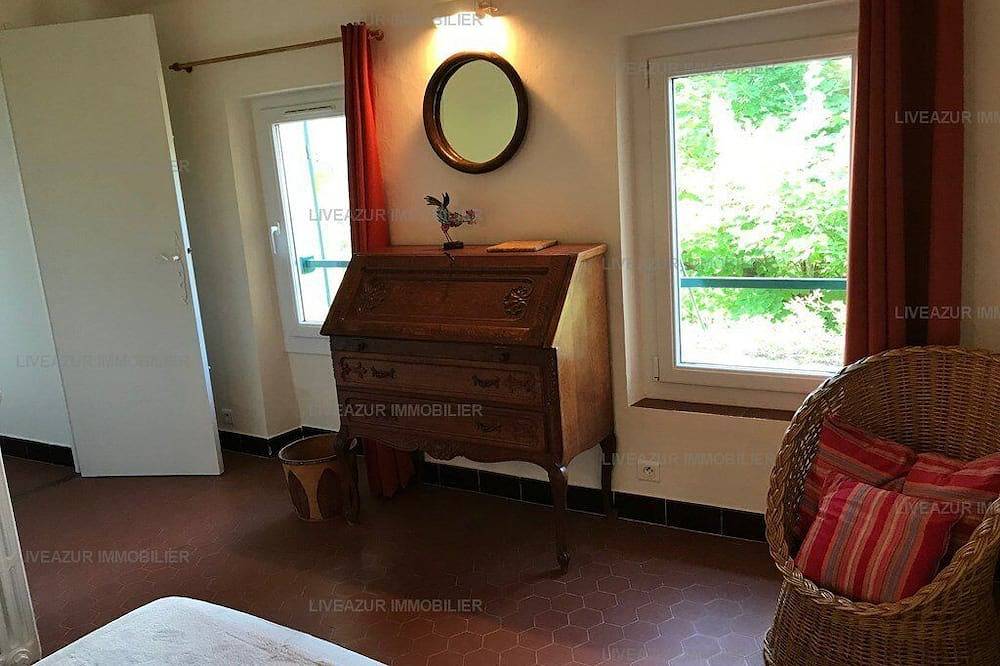 Ganze Wohnung, 2 bedzimmer ppartment alle komfort in einem teil im provençal mas meerblick garten für 5 in Sanary-sur-Mer, Mittelmeerküste (Frankreich)