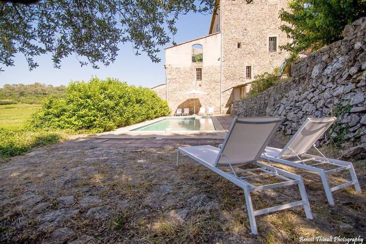Gîte pour 6 personnes, avec vue ainsi que piscine et jardin à Flassans-sur-Issole - 4