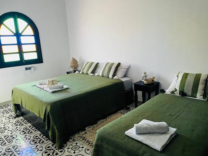 Chambre d’hôte pour 10 personnes, avec piscine et vue ainsi que sauna et jardin dans Sidi Kaouki - 4