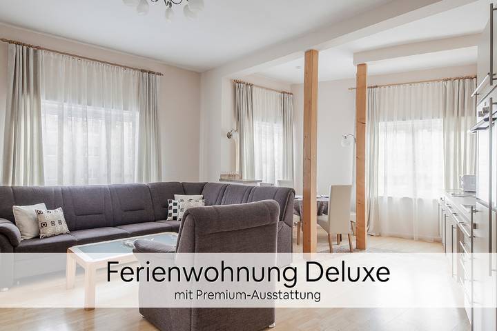 Ferienwohnung für 4 Personen, mit Garten in Oberhof