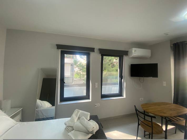 Estudio entero, Studio with balcony in Sección central de Atenas, Atenas