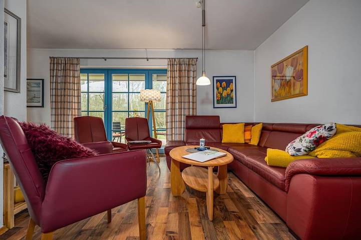 Ferienpark für 6 Personen, mit Garten und Terrasse sowie Sauna, mit Haustier