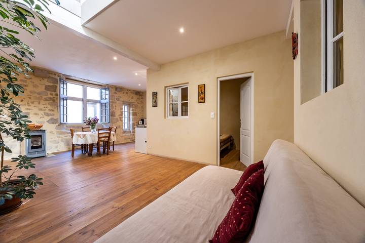 Hel lägenhet, Appartement Andraut - Bazas - Wifi in Bazas, Langon region