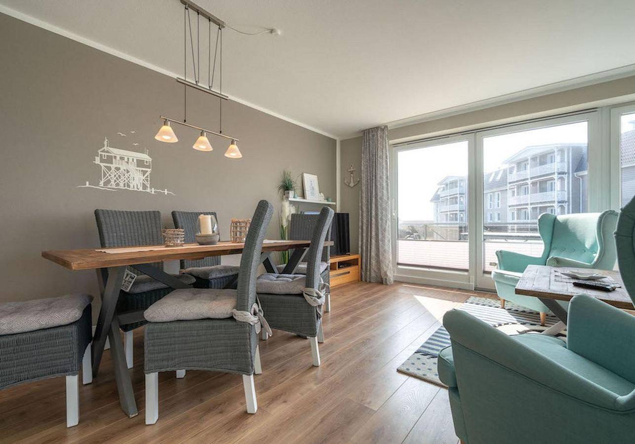 Ganze Ferienwohnung, "Apartmenthaus Deichbude am Strand" Große Brise 4a in St. Peter-Ording, Eiderstedt