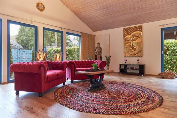 Ferienhaus für 2 Personen, mit Terrasse und Garten sowie Ausblick in Roetgen