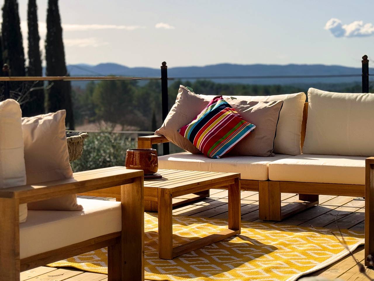Ferienhaus für 12 Personen mit Balkon in Cotignac, Brignoles Region