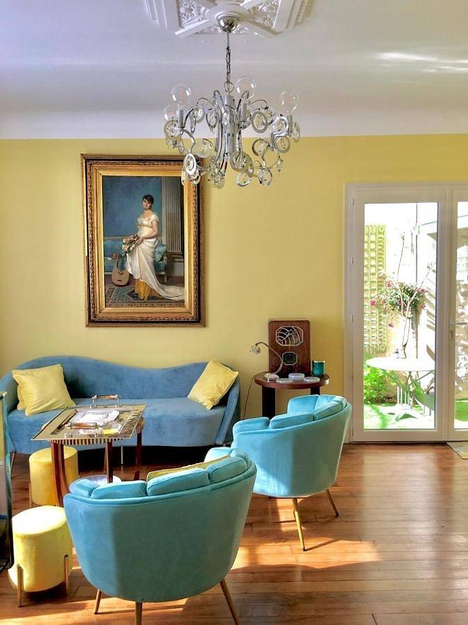 Chambre d’hôte pour 2 personnes, avec Terrasse ainsi que Jardin et Vue