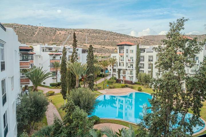Vakantiewoning voor 7 personen, with uitzicht and zwembad as well as tuin in Agadir