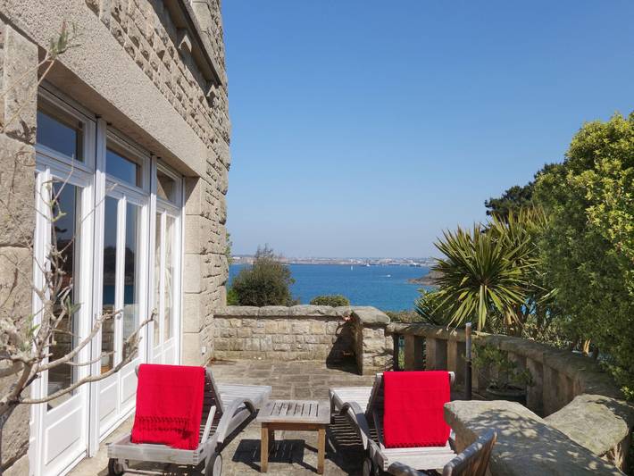 Maison de vacances pour 6 personnes, avec terrasse et jardin à Dinard