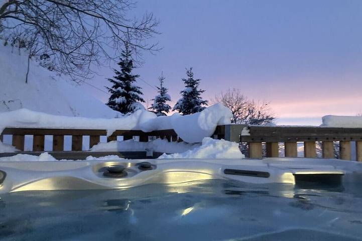 Chalet für 18 Personen, mit Whirlpool und Sauna sowie Terrasse - 1