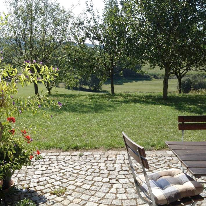Ferienwohnung für 6 Personen, mit Terrasse und Garten sowie Ausblick in Teisnach