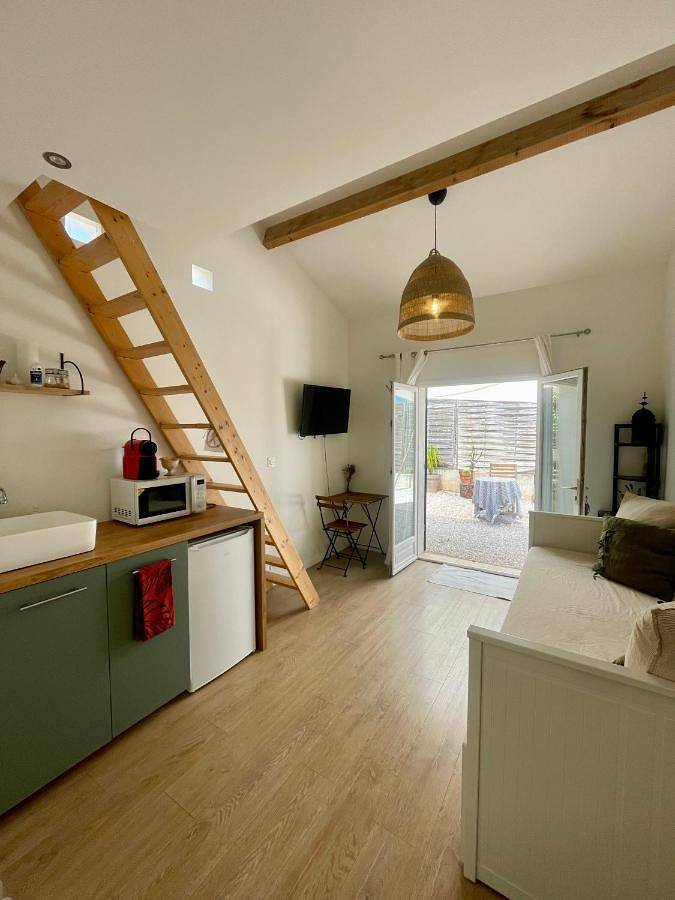 Maison d’hôte pour 2 personnes, avec Balcon ainsi que Terrasse et Jardin