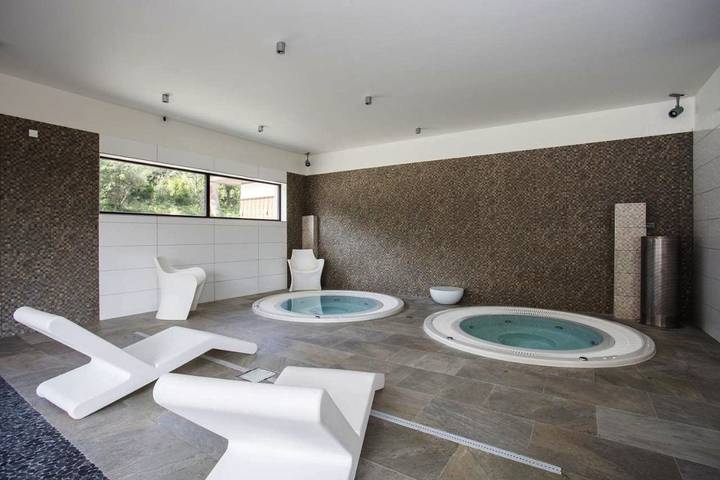 Station pour 6 personnes, avec sauna et piscine ainsi que jacuzzi et jardin, animaux acceptés dans Le Pont du Gard - 2