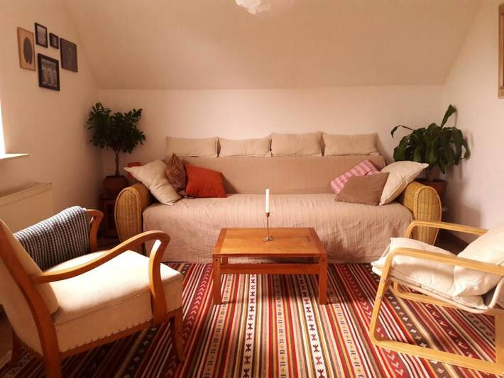 Ferienwohnung für 4 Personen, mit Balkon und Garten sowie Ausblick in Groß Nemerow