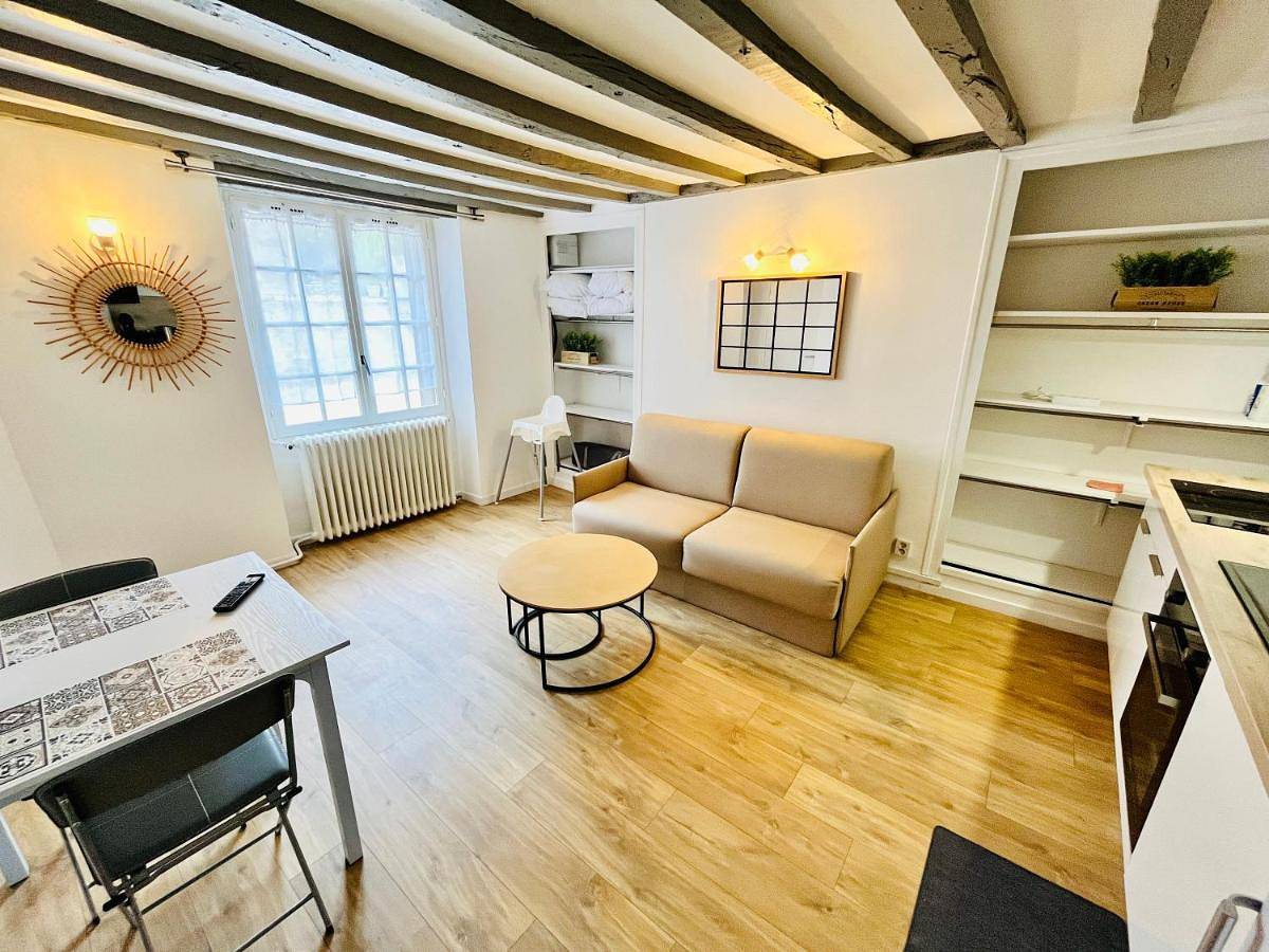 Appartement entier, Le Louis Xii - Studio entre Loire et Château Royal - Manoir de la Concorde in Amboise, Région de Tours