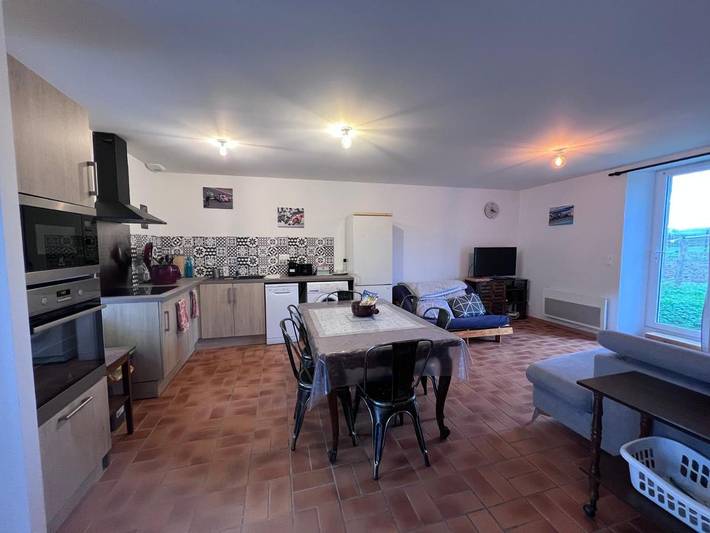 Gîte pour 5 personnes, avec jardin, adapté aux familles dans Saint-Mars-de-Locquenay