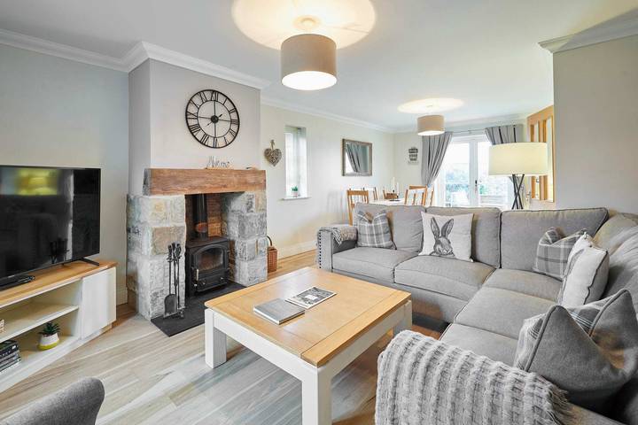 Holiday home for 8 people, with garden, with pets in Northumberland