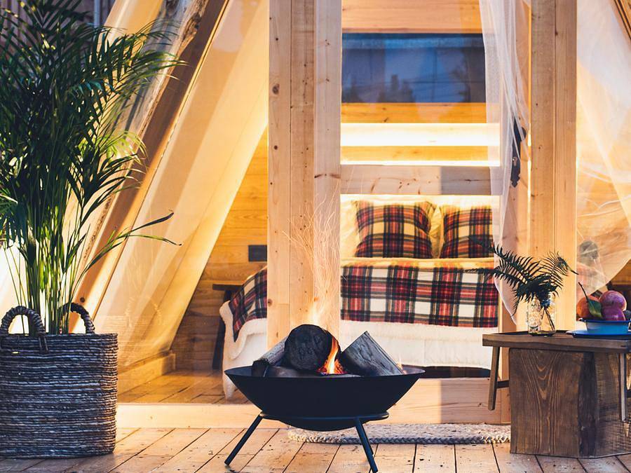 Taiga Conil - Tienda de lona y madera 2 personas - Glamping Tipi Pinar in Conil de la Frontera, Costa de la luz