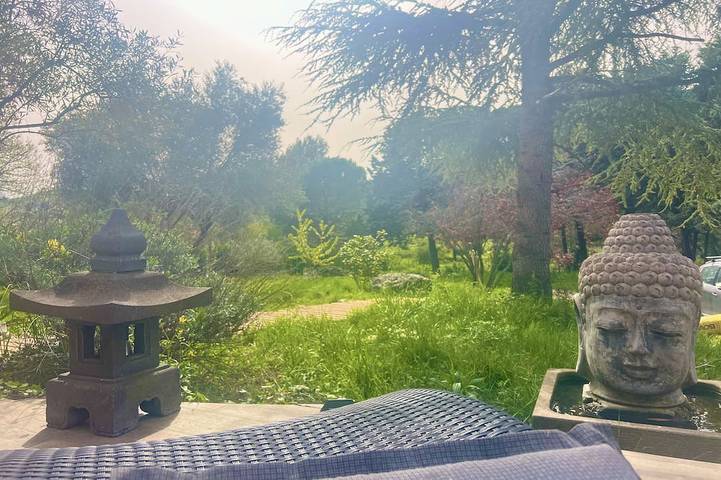 Villa pour 10 personnes, avec jardin et jacuzzi, animaux acceptés