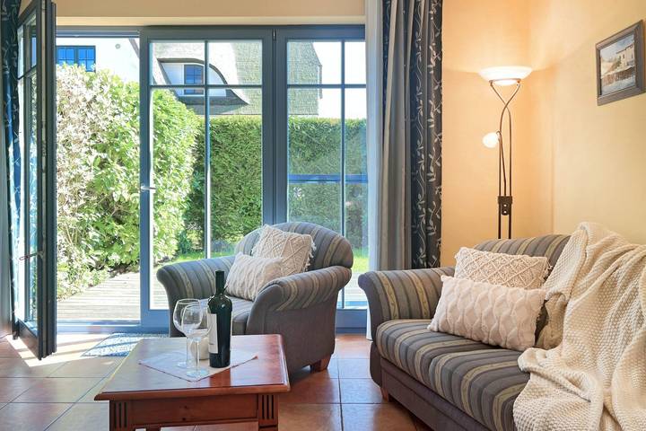 Ferienhaus für 5 Personen, mit Terrasse und Garten