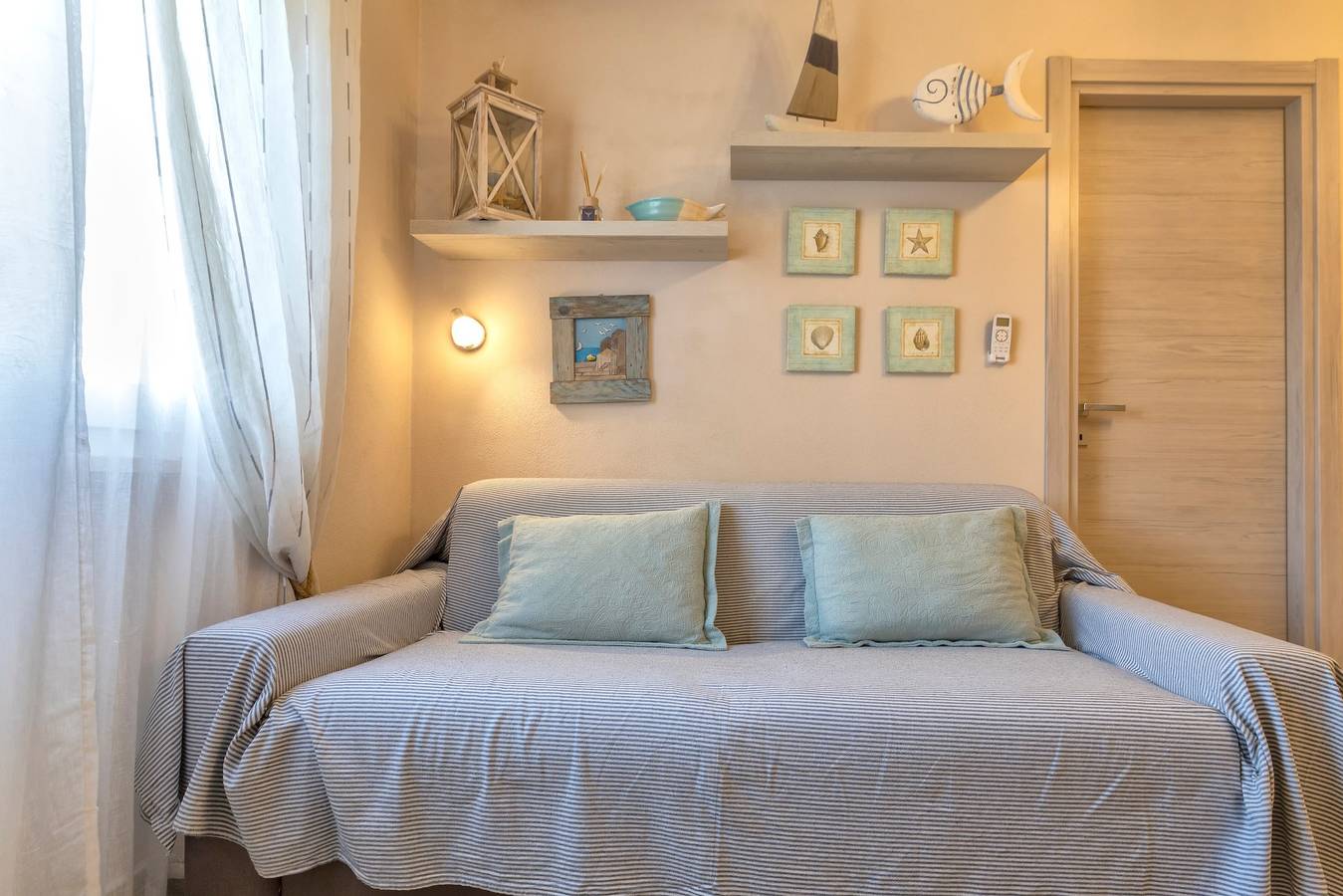 Ganze Wohnung, Ferienwohnung 'Alghero Via Lido' mit Gemeinschaftspool und Klimaanlage in Spiaggia di Maria Pia (Alghero), Alghero