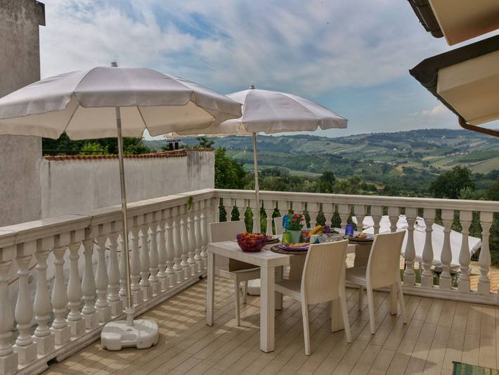 Villa en Case Alte con piscina climatizada y spa in Sant'Omero, Costa Adriatica Abruzzo