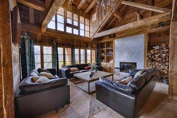Chalet pour 18 personnes, avec sauna et balcon à Villard-Reculas