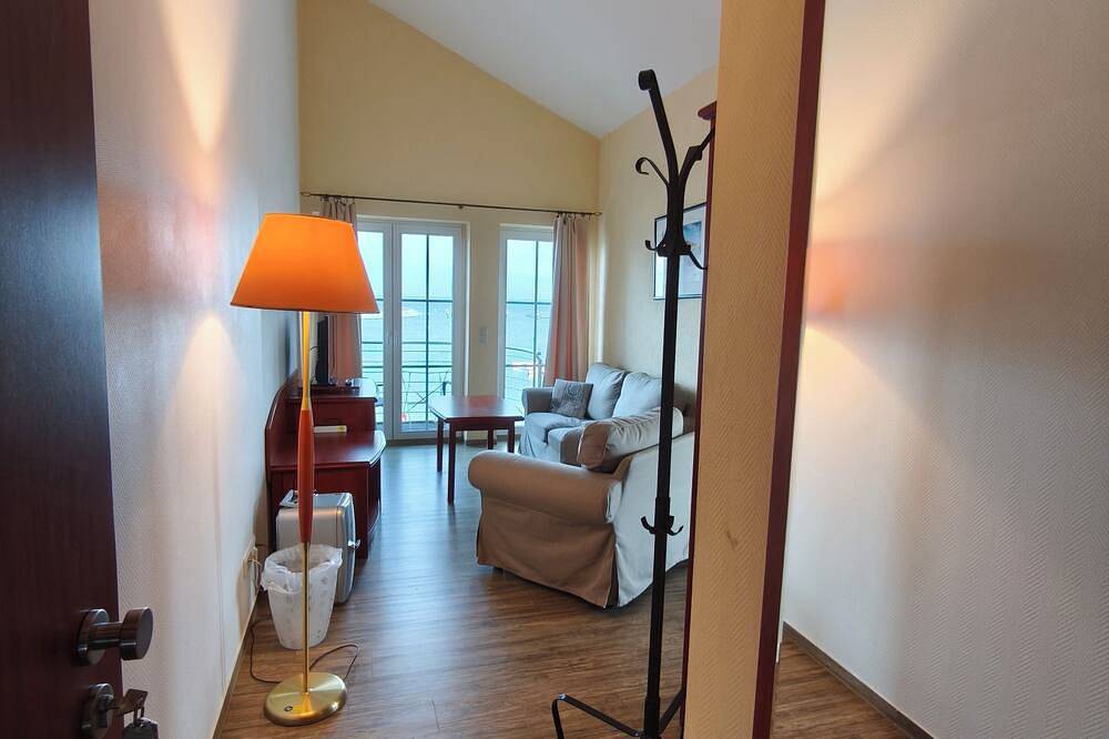 Pension Hafenblick - Zimmer mit Balkon in Barth, Vorpommern-Rügen