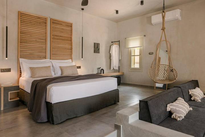 Location de vacances pour 2 personnes, avec vue ainsi que piscine et jardin dans Άσος - 4