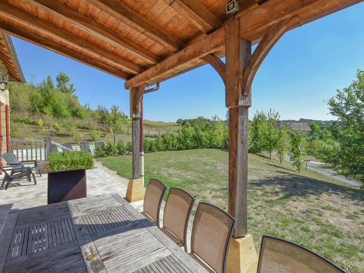 Villa pour 12 personnes, avec piscine ainsi que terrasse et jardin, animaux acceptés en Dordogne - 4