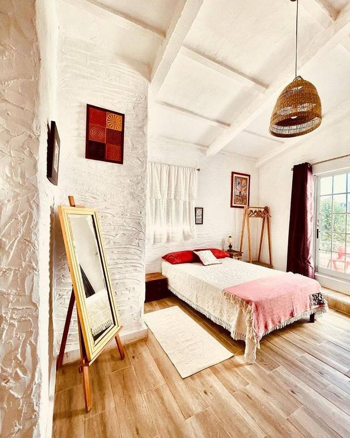 Casa de férias para 3 pessoas, com Varanda e Terraço e ainda Jardim and Piscina em Salir