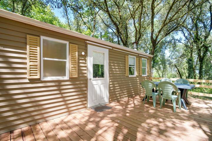 Club vacances pour 5 personnes, avec jardin ainsi que sauna et bassin pour enfant, animaux acceptés en France - 4